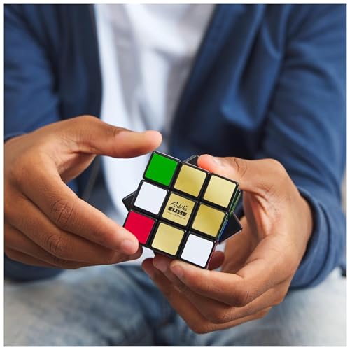 Rubik's Cube - Rubiks Cube 3x3 Édition Spéciale 50 Ans - Jeu Casse-Tête Adulte Et Enfant - Puzzle Original Correspondance Couleurs - Puzzle Résolution de Problème - Jeu Enfant 8 Ans Et +