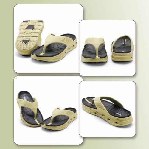 Image of DOCTOR HEALTH SUPER SOFT Men's Orthopedic Toe Ring Slippers | Lightweight EVA Flip Flops | Soft Cushioned Anti-Skid Comfort Sandals for Indoor, Outdoor & Everyday Wear