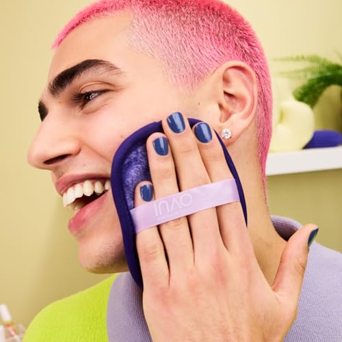 essence INAO inner and outer beauty Swipe Tribe Reusable Makeup Remover Pads by essence, Mehrfarbig, reinigend, Nanopartikel frei, 1er Pack (7pcs)