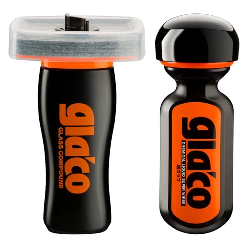 SOFT99 Ultra Glaco Scheibenversiegelung & Glaco Glass Compound Glasreiniger