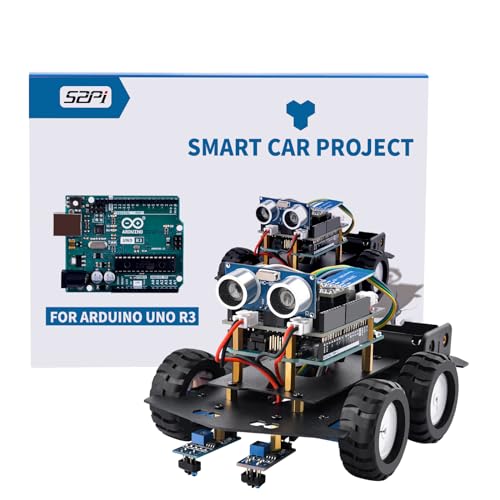GeeekPi Smart Robot Car Kit Compatibile con Arduino IDE con...