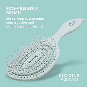 BioSilk-for-Pets-Eco-Friendly-Detangling-Pin-Brush-for-Dogs-in-Mint-Green-Easy-to-Hold-Ergonomic-Handle-Dog-Brushes-Wet-or-Dry-Dog-Hair-Brush-Light-Blue-FF12806GrayBlack - Cucciolini Doodles BioSilk-for-Pets-Eco-Friendly-Detangling-Pin-Brush-for-Dogs-in-Mint-Green-Easy-to-Hold-Ergonomic-Handle-Dog-Brushes-Wet-or-Dry-Dog-Hair-Brush-Light-Blue-FF12806GrayBlack