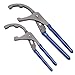 UPALDHOU 2PCS Oil Filter Wrench Set, 9in 12in Adjustable Oil Filter Pliers with Ergonomic Handle for Cars Trucks Engine Filters