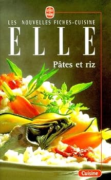 Paperback Pâtes et Riz. Les Nouvelles fiches-cuisine Elle [French] Book