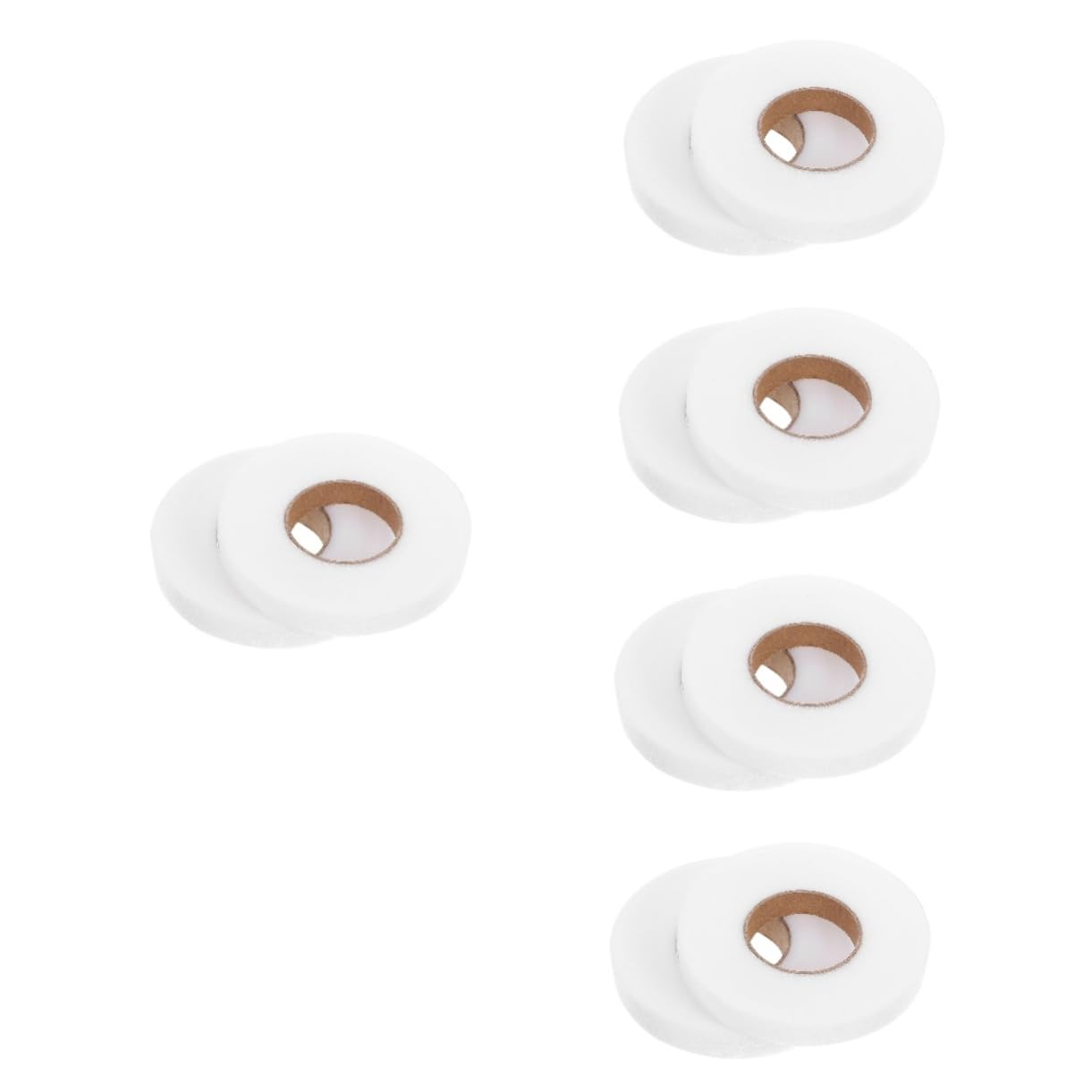STOBOK 10rollos Cinta De Dobladillo Sin Coser De Cinta Adhesiva De Algodón Para Ropa Para Manualidades y Reparaciones Textiles