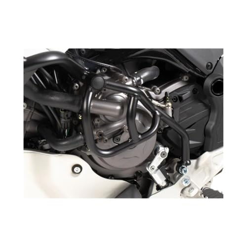 Barre de sécurité moto avec pare-chocs tubulaire et garde moteur antichoc
