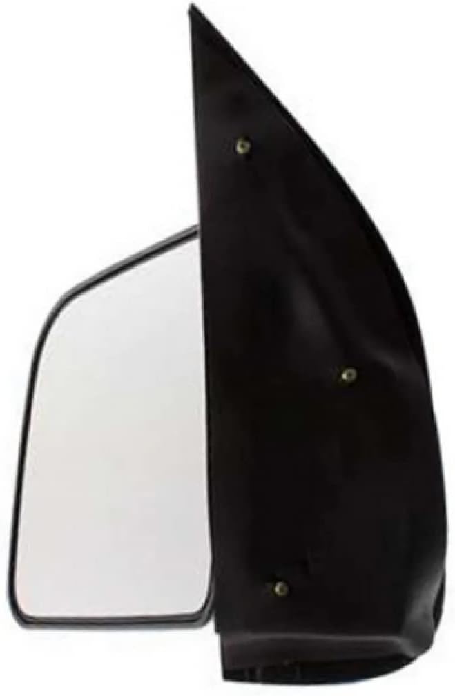 For Ford E-350 Econoline Club Wagon 1994 95 96 97 98 99 2000 Door Mirror Driver Side | Manual | Non-Heated | Flat Type | Swing Lock | Paddle | Textured | Replacement For F4UZ17683A | FO1320172