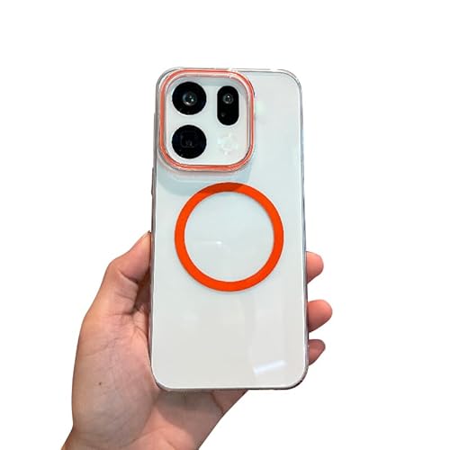 TRIPLE RIVER�EFor OPPO Find X9 �N���A�P�[�X �J�o�[ �N���A ���� �V���v�� �ی�P�[�X �n�[�h�P�[�X For �I�b�| �t�@�C���h �v��(�I�����W)