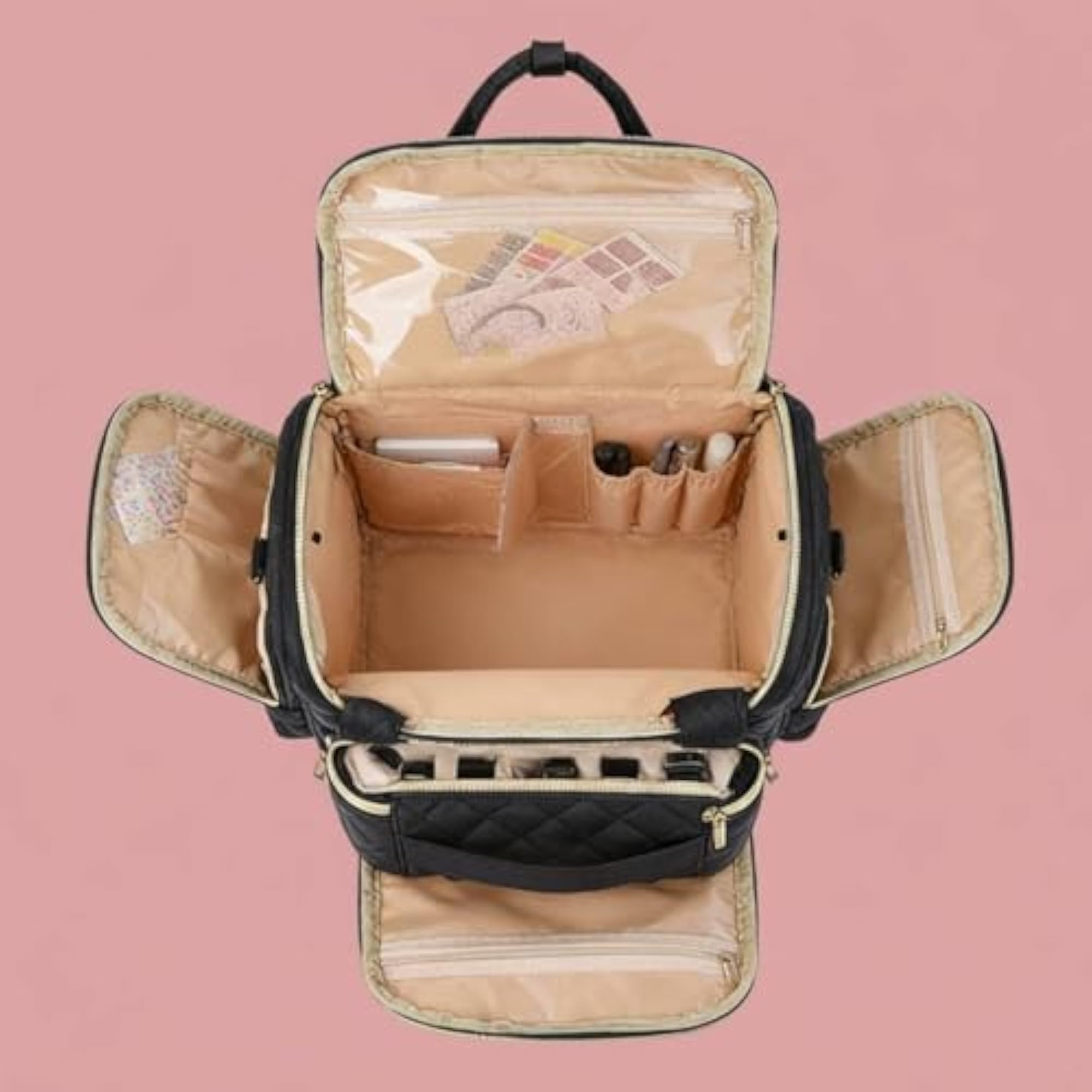 Double Layer Nail Bag Large Capacity Cosmetic Case