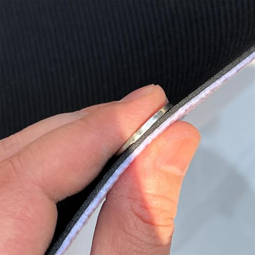 超薄型3mmハロウィンナイトドアマット - 59.9cmx40.1cm スカル&パンプキン装飾 ノンスリップラグ、フェルトトップラバーバック 玄関用 [4]