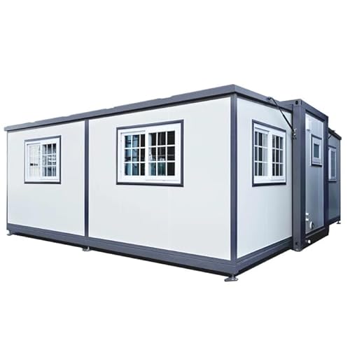 Zolyndo Portable Prefabricated Tiny Home 13x20ft, Mobile Expandable Plastic Prefab House for Hotel, Booth, Office, Guard House, Shop, Villa, Warehouse, Workshop (with Restroom) Zolyndo Portable Prefabricated Tiny Home 13x20ft, Mobile Expandable Plastic Prefab House for Hotel, Booth, Office, Guard House, Shop, Villa, Warehouse, Workshop (with Restroom)