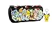 Animé Trousses Imprimé Double Compartiment Sac à Crayon Japonais Manga Grande Capacité Durable Trousses à Crayons pour Ajuster Enfant Garçon Fille +Porte clés (Couleur 2)