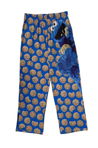 Image of BRIEF INSANITY Sesame Street Character Pajama Pants for Men & Women - Soft Loose-Fit Lounge Bottoms with Side Pockets