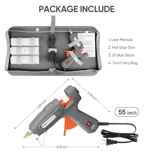 ROMECH Dual Power 60/100W Glue Gun