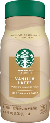 Starbucks Iced Espresso Vanilla Latte