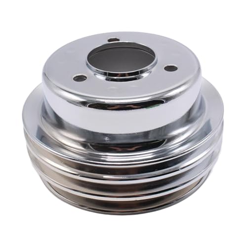 BaotyJie Polea de cigüeñal de Triple Ranura, fácil instalación, Accesorios para Coche