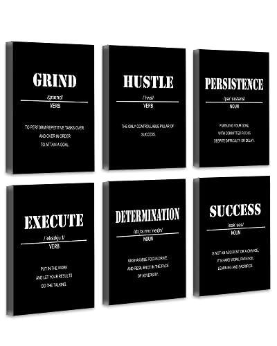 𝗗𝗿𝘀𝗼𝘂𝗺 Inspirational Office Wall Art Motivational Wall Decor 𝗙𝗿𝗮𝗺𝗲𝗱 12”