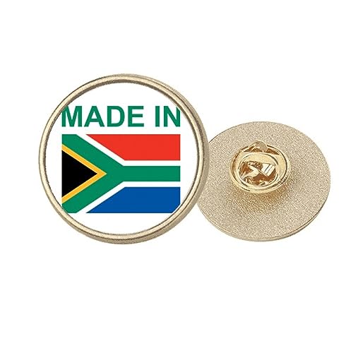 Broche ronde en métal doré Amour du Sud pour illuminer une robe de soirée