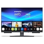 Cello 22 inch Smart Frameless TV C2224WSH, Mains Powered, WebOS by LG, Freeview Play, FreeSat, Bluetooth, Pitch Perfect Speakers, UK Made, Ideal for Kitchen, Bedroom or Small Spaces
