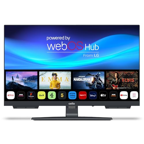 Cello C2224WSH Smart TV da 22 pollici senza cornice, alimentazione di rete, LG...