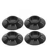 GINHA 4/1 Stück Waschmaschine Anti-Vibrations-Füße Pad Gummibeine Anti-Rutsch-Anti-Kollisions-Silent-Matte Möbel-Fuß-Pad (Color : 4Pcs)