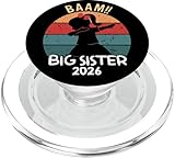 Regalo creativo para embarazo, baby shower, baby shower. Chica que es feliz pronto conseguir una hermana, hermanos. ¡Bailam para eso, Dabbing! Bye bye hijo único estar allí, finalmente me convierto en una hermana grande orgullosa!