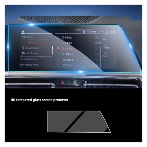 Verre trempé autoradio Audi Q4 E-tron protection instruments - 5