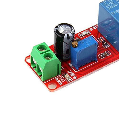 Fasizi 5pcs NE555 12V DC Adjustable 0-10 Second Timer Delay Relay Switch Module Shield for Arduino Raspberry Pi - Image 4