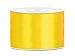 Produktbild SiDeSo® Satinband 25m x 50mm viele Farben Hochzeit Dekoband Geschenkband Antennenband Schleifenband (gelb)