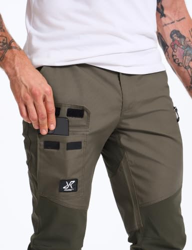 RevolutionRace Nordwand Pants dla Męskie, Morel/Moss Grey, XL