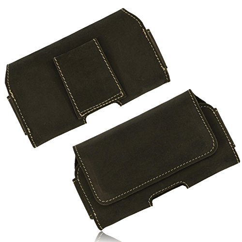 OrLine Funda Piel ZTE Blade V8 Lite Carcasa cinturón Funda Funda de Piel Funda Case Cover Piel Carcasa Mano Trabajo
