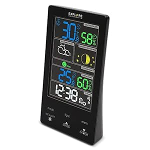 Bresser Touch Key Advanced Weather Station, Black