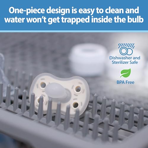 Dr. Brown's Advantage One-Piece Silicone Baby Pacifier, 0-6m, 3-Pack - image 8
