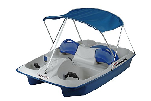 Sun Dolphin 5 Seat Pedal Boat with Canopy