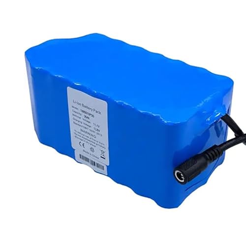 HUBATS 26Ah 11.1v 26000mAh 12.6v 3S10P Battery with DC Plug for Beamzlighting LED Light