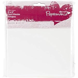 Papermania Blanko-Karten mit Umschlägen, 10 Stück