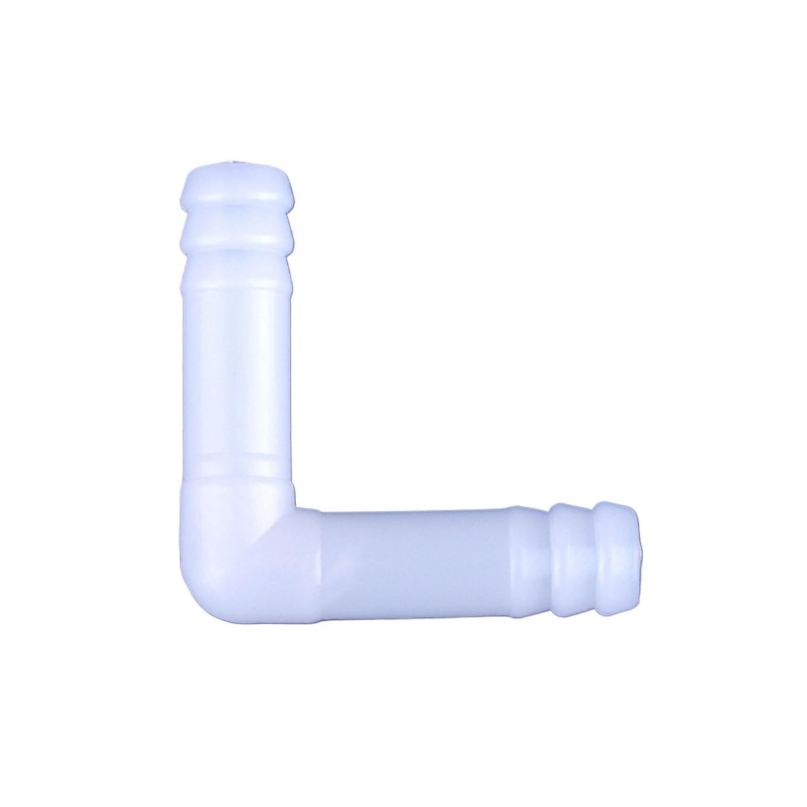Connecteur coudé PE 8mm en lot de 500 pour pompe à air d'aquarium et tuyau