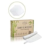 ✅ ROBUST - Die plastikfreien Bambus Putztücher aus Bambus-Viskose und stabilen Rand aus Baumwolle sind strapazierfähig & reißfest. Die Reinigungstücher verkraften Reinigungen von Werkstatt & Felgen