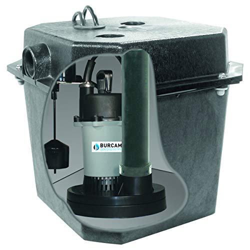 BURCAM 300319B 1/4 HP Automatic Under Sink Pump System