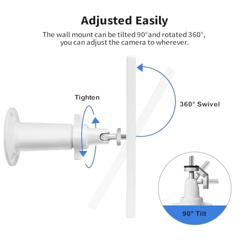 Tonton Baby Monitor Wall Mount Adjustable, Baby Camera Stand for HelloBaby HB65/HB6550/HB6558/HB66/HB248 - Image 4