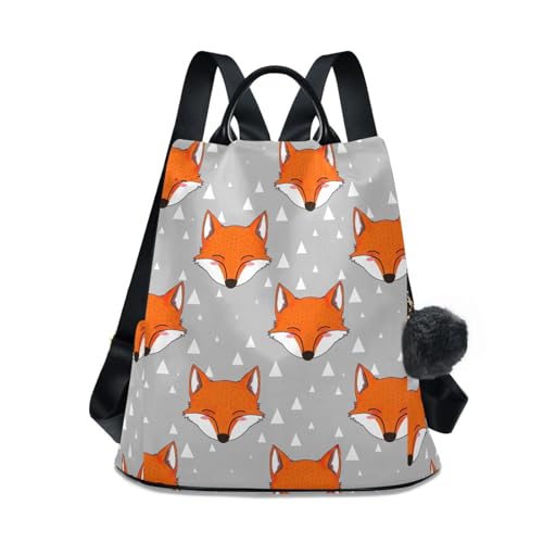 Sac à dos motif renard pour femme : le compagnon spacieux idéal pour vos balades et le bureau
