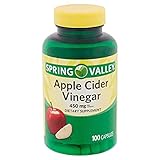 Spring Valley Apple Cider Vinegar Dietary Supplement, 450 Milligram, 100 Capsule Count