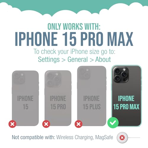 Image of Smartish iPhone 15 Pro Max Wallet Case - Wallet Slayer Vol. 2 [Slim /Protective] Credit Card Holder w /Kickstand Drop Tested Hidden Card Slot Compatible w /Apple iPhone 15 Pro Max - Custom Prints