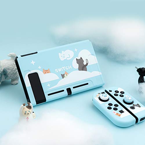Geekshare Capa Protetora Para Switch, Capa Fina De Tpu Macia Compatível Com Console Nintendo Switch
