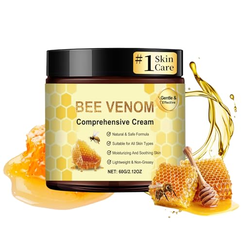 Bee Venom Treatment Cream, 2025 New Professional Bee Venom Repair Cream, All In One Healing Organic Balm. Certified Organic Skin Aid,All Natural Skin for All Body Parts(1 Bottles)