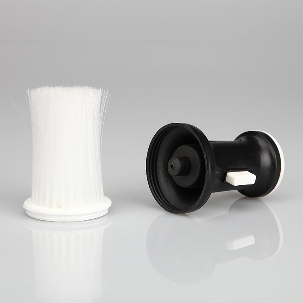 Rimuovi pennello Parrucchiere Spolverino professionale per collo con manico in plastica Usa Strumenti per baffi facciali da barbiere Barbiere