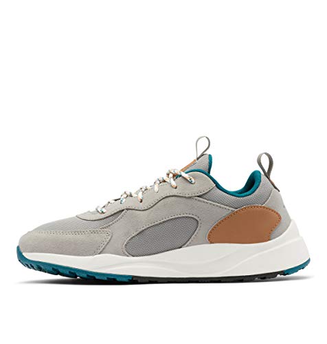 Columbia mens Pivot Wp Hiking Shoe, Dove/Deep Wave, 15 US