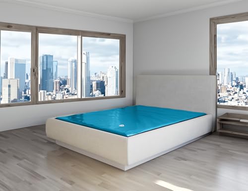 The Bedroom Store Free-Flow Full Motion Mattress, Hardside Waterbed Bladder with Reinforced Corners, 18ml Smooth Vinyl (Super Single)