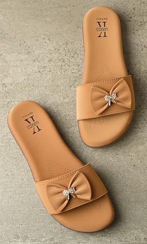 Image of Karaddi Doctor Sandals for Woman | Flats Women Stylish | Womens Sandals Flats | Slippers Orthopedic Footwear for Women Stylish Flat Sandal | Flat Fashion Sandal