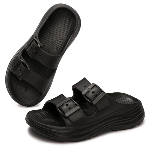 Image of FUNKYMONKEY Plantar Fasciitis Recovery Sandals for Women with Arch Support